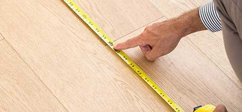Floor measurement | All American Remnants & Rolls